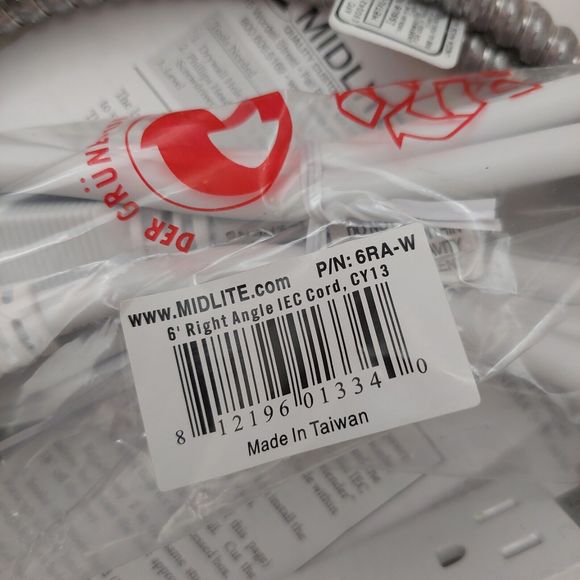 IWPE-7R2-MC HDTV Power Relocation Kit Double Gang Metal Clad Power Cable 7' PJW - Picture 9 of 15